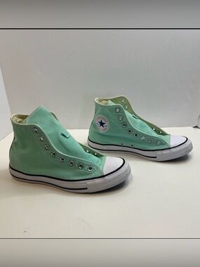 CONVERSE Chuck Taylor Mint Green high top sneakers unisex womens sz 9 men’s 7